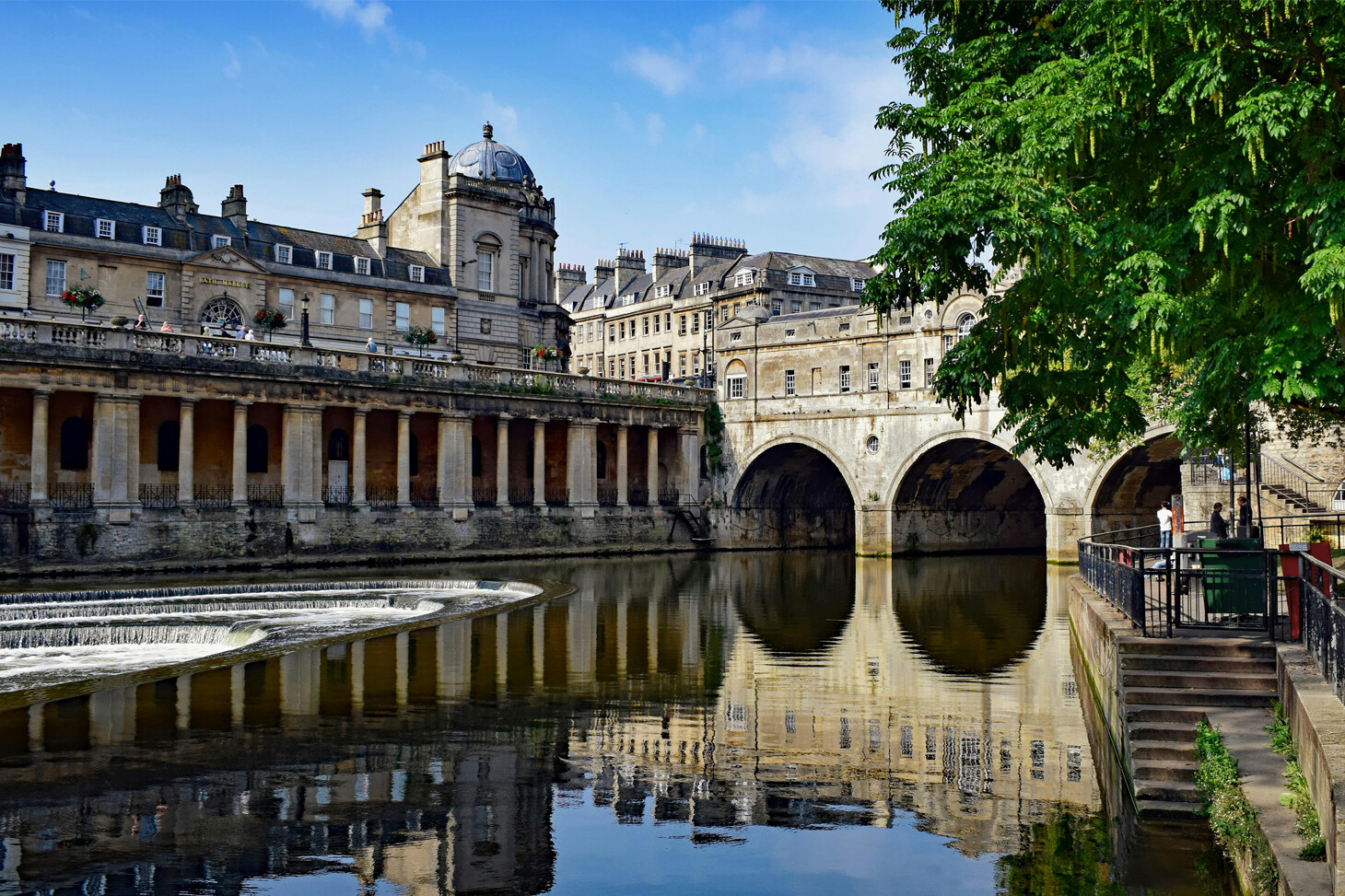 Bath, River Avon, Pulteney Weir