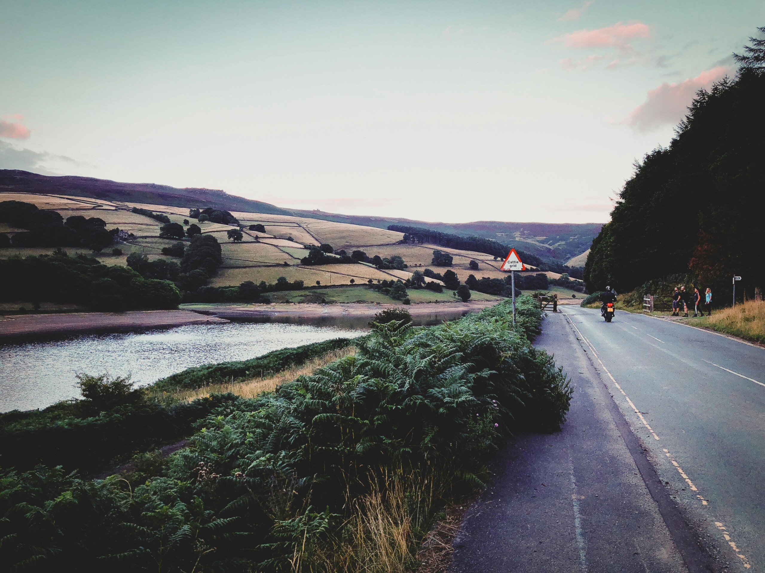English countryside, road